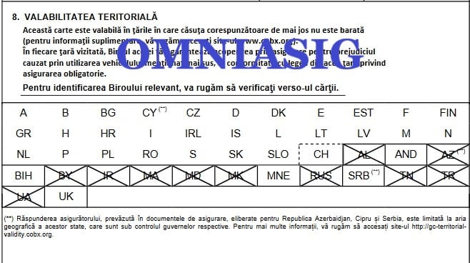 valabilitate teritoriala rca omniasig